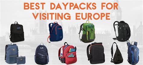 top rated daypacks for europe.